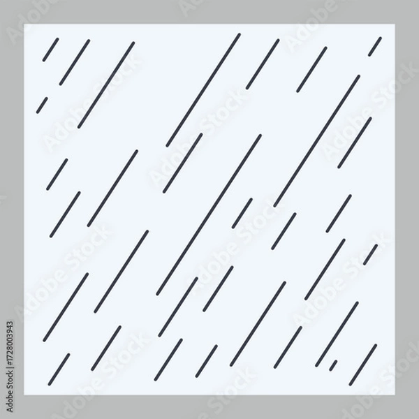 Fototapeta Falling Lines diagonal line pattern resembling falling rain.