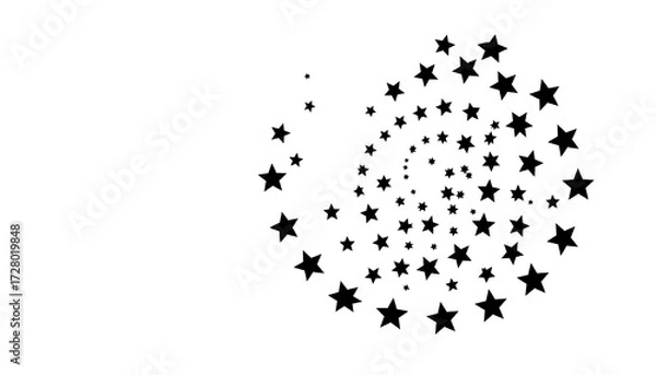 Obraz Circular starburst design