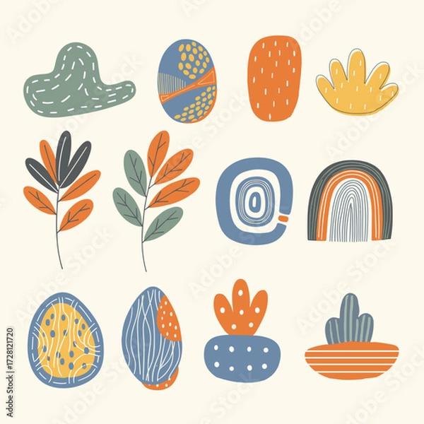 Obraz Hand Drawn Shapes #08