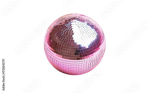 Obraz Sleek Decorative Party Accessory on white background