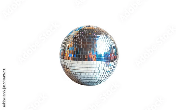 Obraz Sleek Decorative Party Accessory on white background