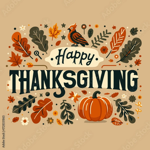 Obraz Happy Thansgiving