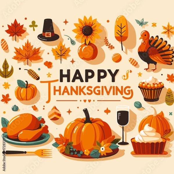 Obraz Happy Thansgiving