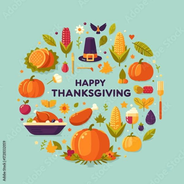 Obraz Happy Thansgiving