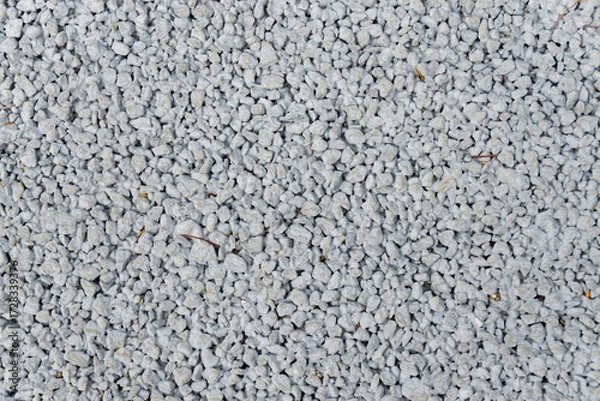 Obraz 白いアスファルト舗装のクローズアップ