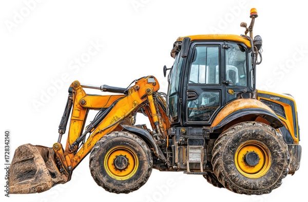 Fototapeta Heavy construction vehicle