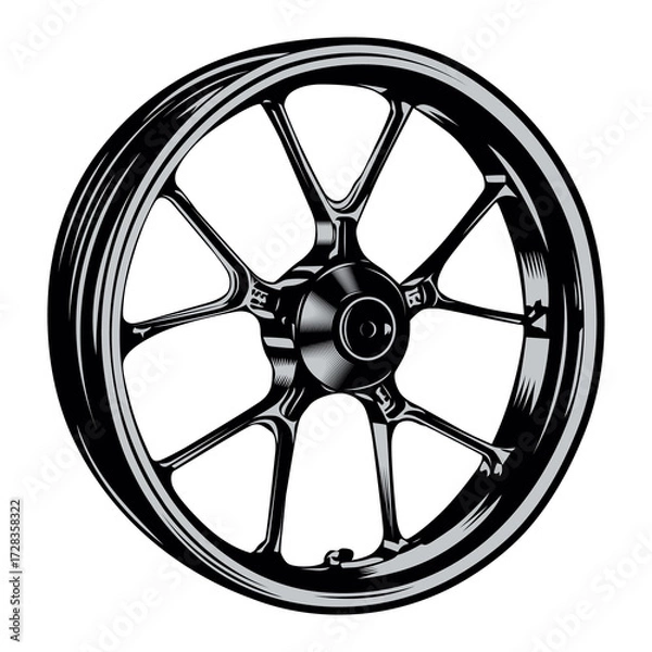 Obraz Velg Vector Image ANd Illustration