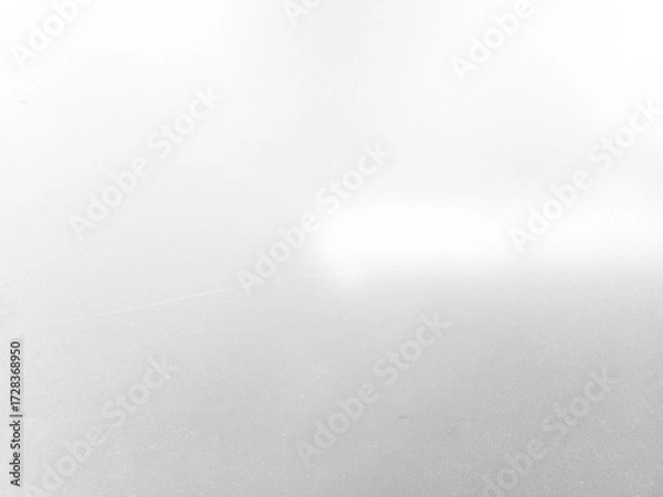 Fototapeta Dirty and Dusty on White Glass Window Background with Light Beam.