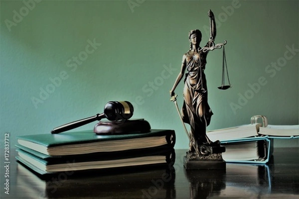Obraz An image of a justitia - justice