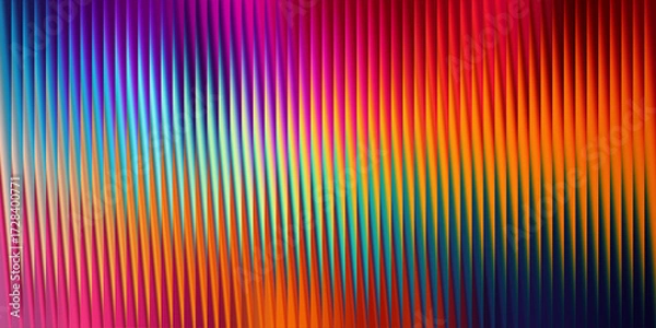 Fototapeta Abstract colorful lines with gradient background art