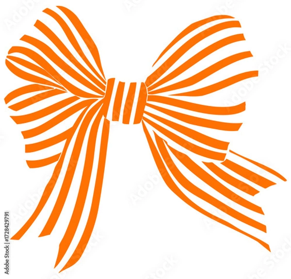Obraz Striped Decorative Bow 