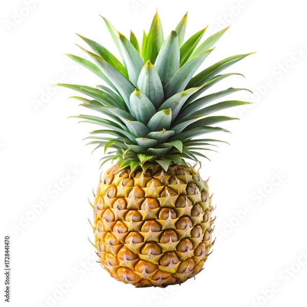 Fototapeta Pineapple isolated on transparent background