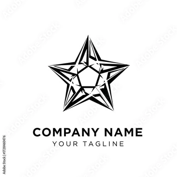 Fototapeta abstract logo design