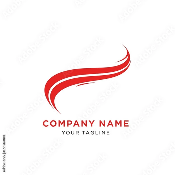 Obraz abstract logo design