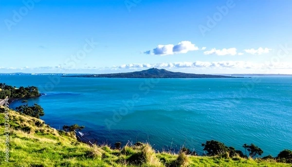 Obraz Panoramic view of an island
