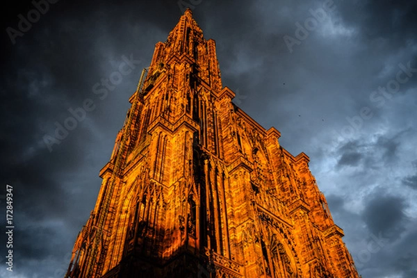 Obraz Fire in the clouds