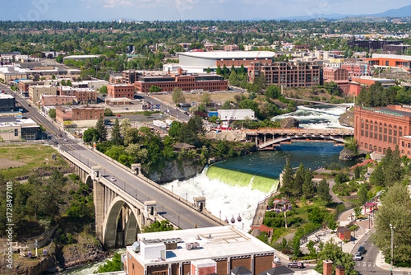 Obraz Monroe Street Bridge