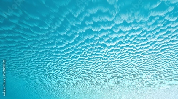 Obraz Abstract Teal Sky Cloudscape Texture Background