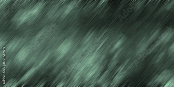 Fototapeta Muted Green and Dark Streaked Background with Subtle Motion Blur and Diagonal Pattern abstract streaks