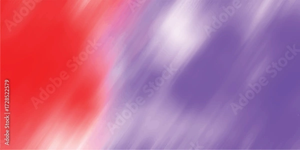 Fototapeta Abstract watercolor background in vibrant colors red purple and pink evoking emotions and creativity for design elements