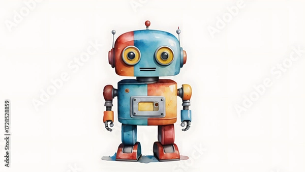 Fototapeta ロボットのイラスト