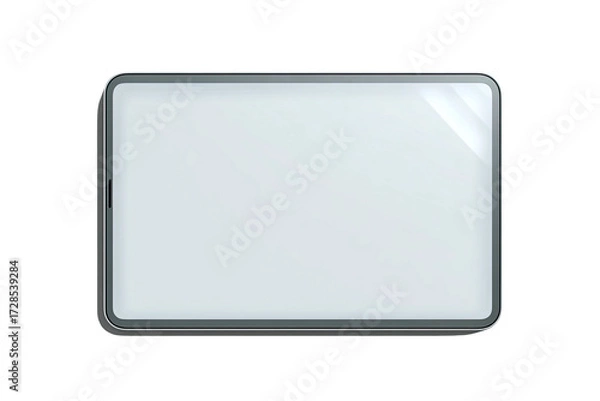 Obraz Blank rectangular tablet or phone mockup