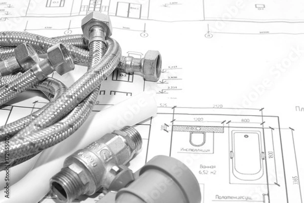 Obraz Sanitary engineering.