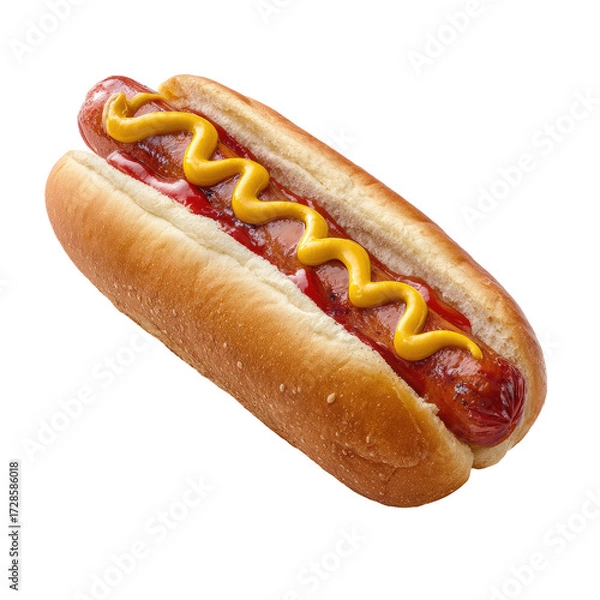 Obraz Close-up of a hot dog