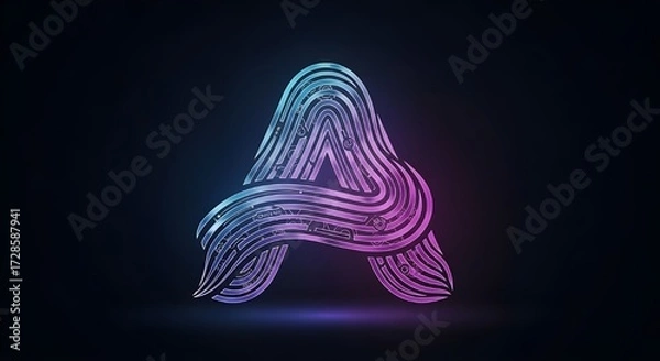 Fototapeta The Art of A: Creative Letter A Designs