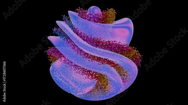 Obraz Abstract Colorful Swirl Design