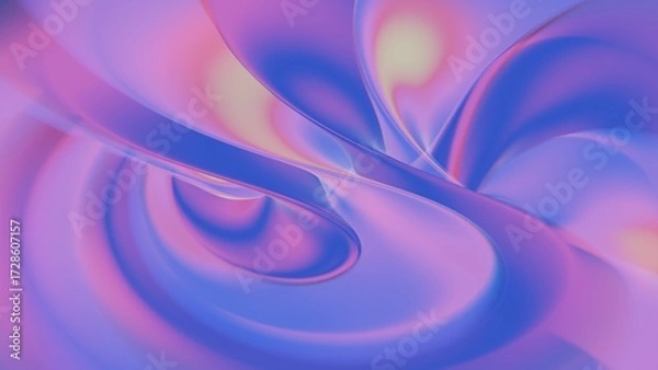 Obraz Abstract Colorful Swirls