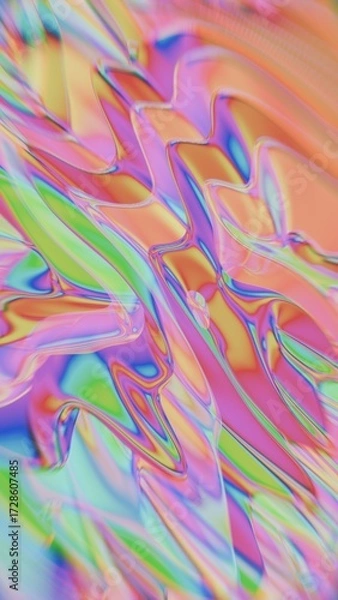 Obraz Colorful Abstract Fluid Background