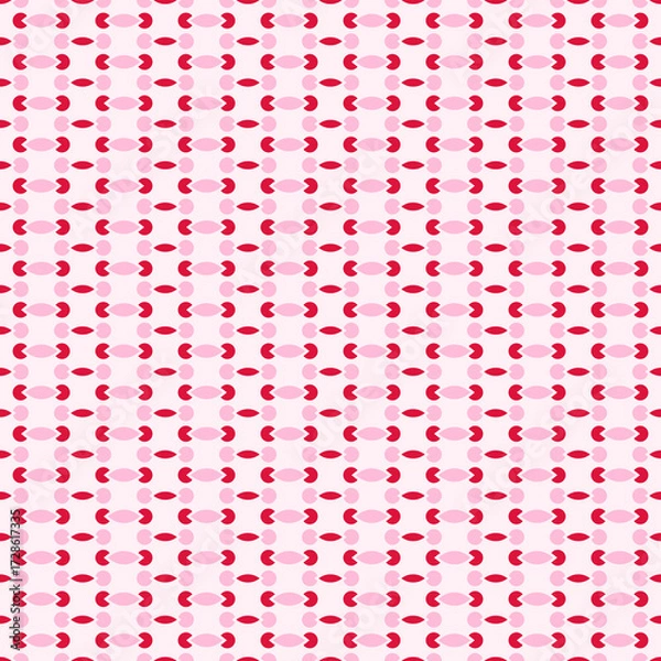 Fototapeta Abstract pattern background in cotton candy, cerise and lavender blush colors