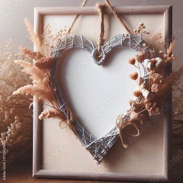 Obraz Love - Frame - Heart