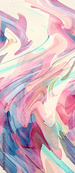 Obraz abstract watercolor painting