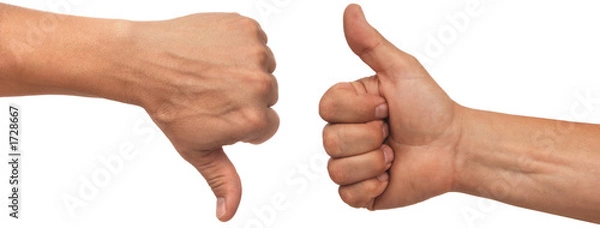 Obraz kciuki w górę