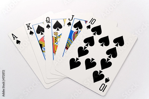 Obraz royal flush