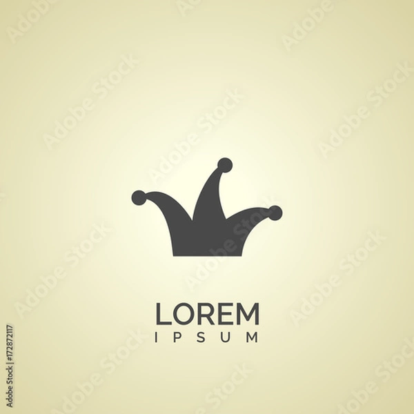 Obraz joker hat icon