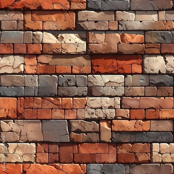 Fototapeta Rough stone wall texture