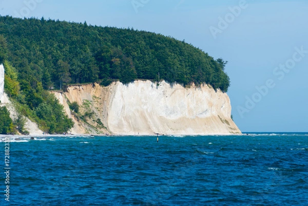 Fototapeta chalk cliffs of ruegen, Germany