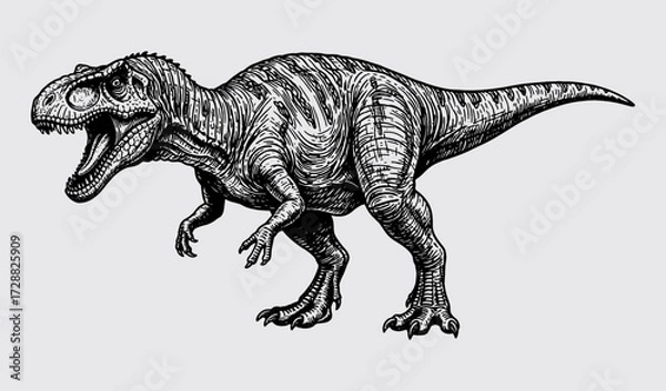 Obraz Allosaurus.eps