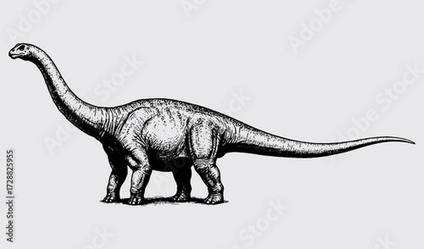 Obraz Apatosaurus.eps