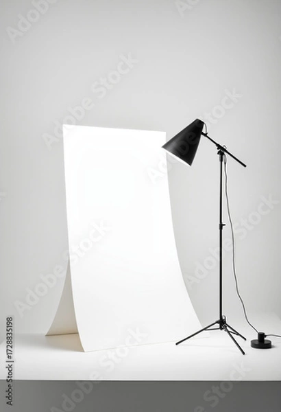 Fototapeta Photo single object isolation, white background, minimalist product photography