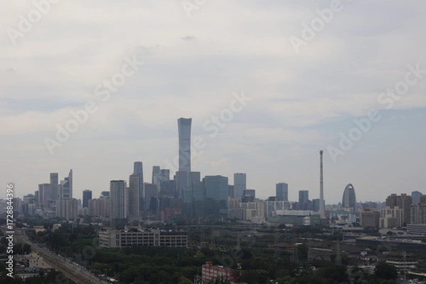 Obraz China World Trade Center CBD, Beijing, China