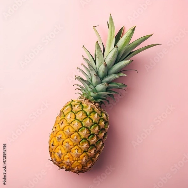 Obraz pineapple on a white background