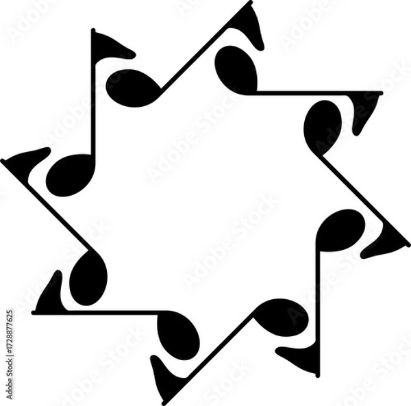 Fototapeta music element