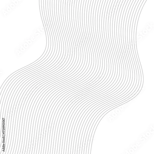 Fototapeta Elegant abstract wave line pattern wallpaper design