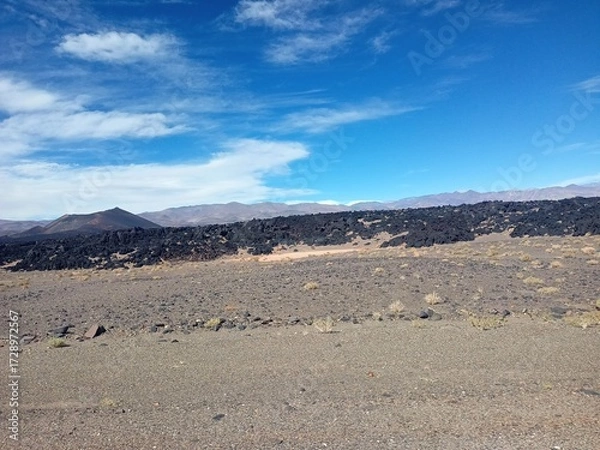 Obraz Campo de Lava Negra