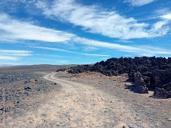 Obraz Campo de Lava Negra