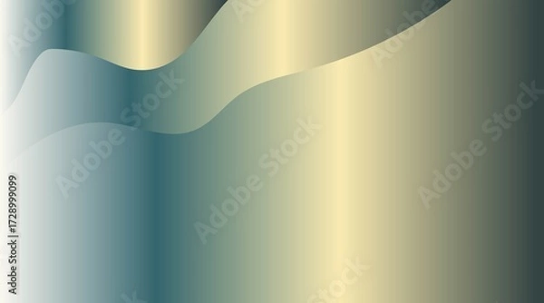 Obraz Abstract Green and Blue Gradient Background with Light Lens Flare and Glowing Bokeh Effects on Textured Canvas